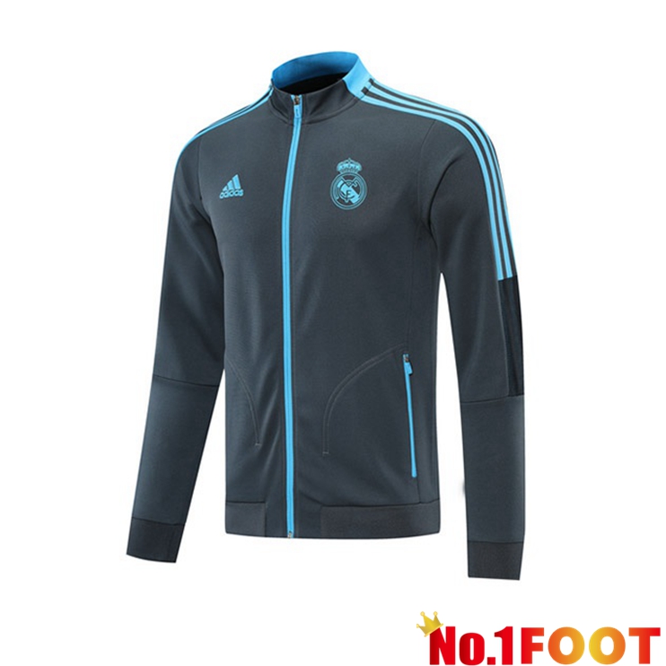 Real Madrid Training Jacket Grey 2021/2022