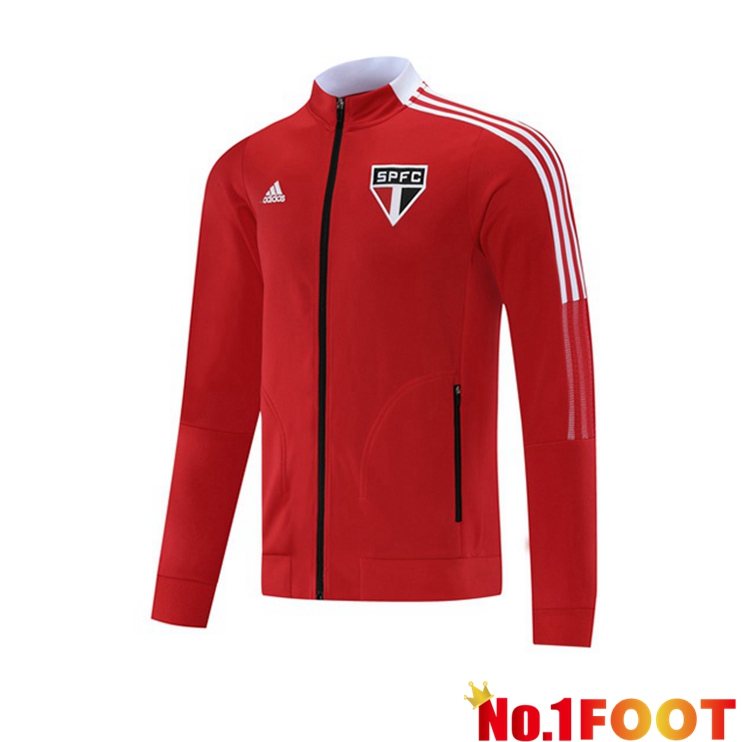 Sao Paulo FC Training Jacket Red 2021/2022