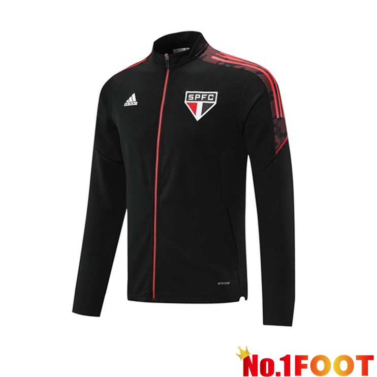 Sao Paulo FC Training Jacket Black 2021/2022