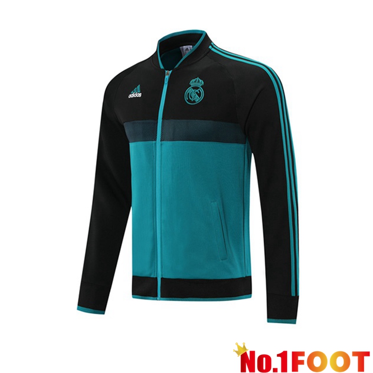 Real Madrid Training Jacket Blue Black 2021/2022