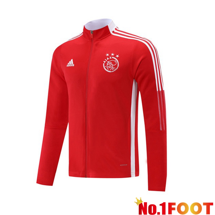 AFC Ajax Training Jacket Red 2021/2022