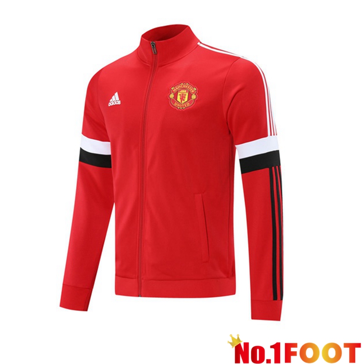 Manchester United Training Jacket Red 2021/2022