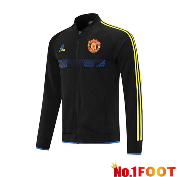 Manchester United Training Jacket Black 2021/2022