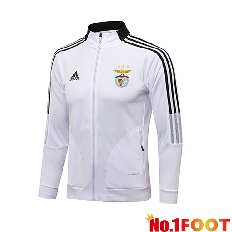 S.L Benfica Training Jacket White 2021/2022