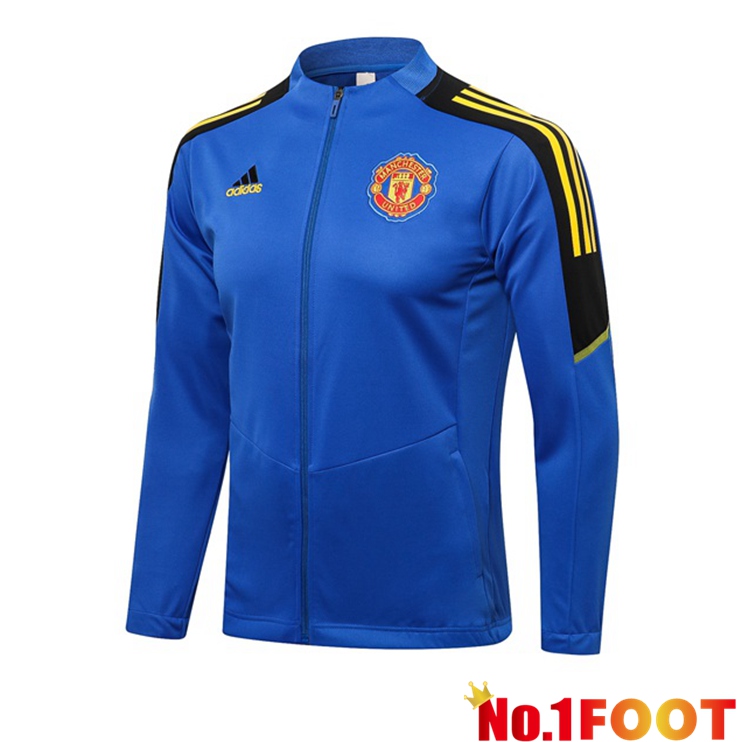 Manchester United Training Jacket Blue 2021/2022