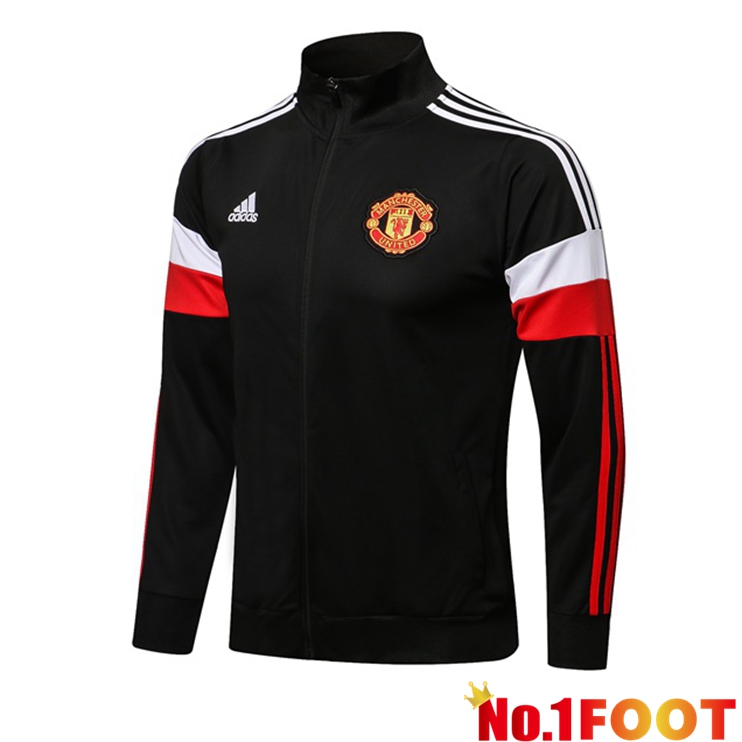 Manchester United Training Jacket Black 2021/2022