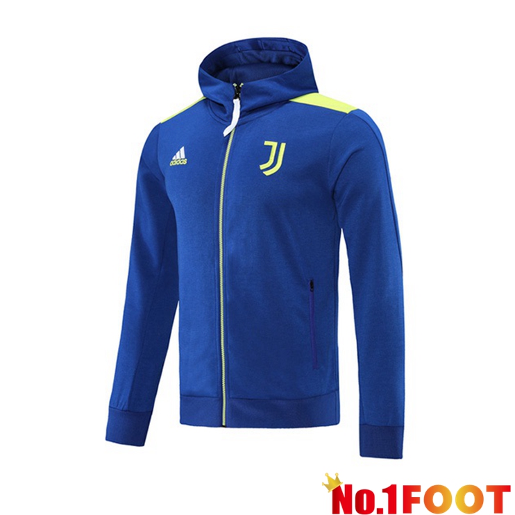 Juventus Training Jacket Hoodie Blue 2021/2022