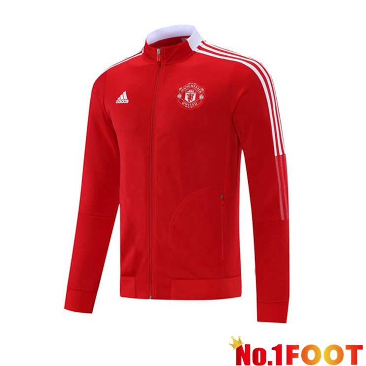 Manchester United Training Jacket Red 2021/2022