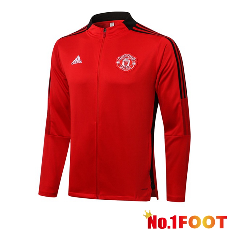 Manchester United Training Jacket Red 2021/2022