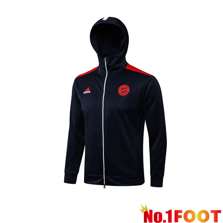 Bayern Munich Training Jacket Hoodie Blue Royal 2021/2022