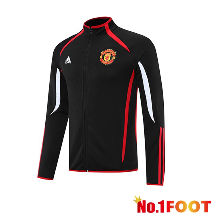 Manchester United Training Jacket Black 2021/2022