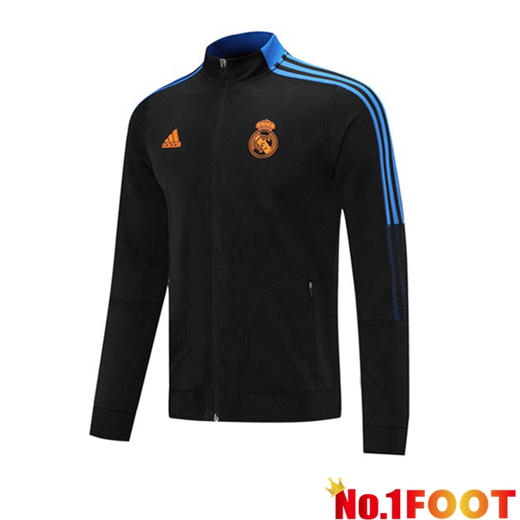 Real Madrid Training Jacket Black 2021/2022