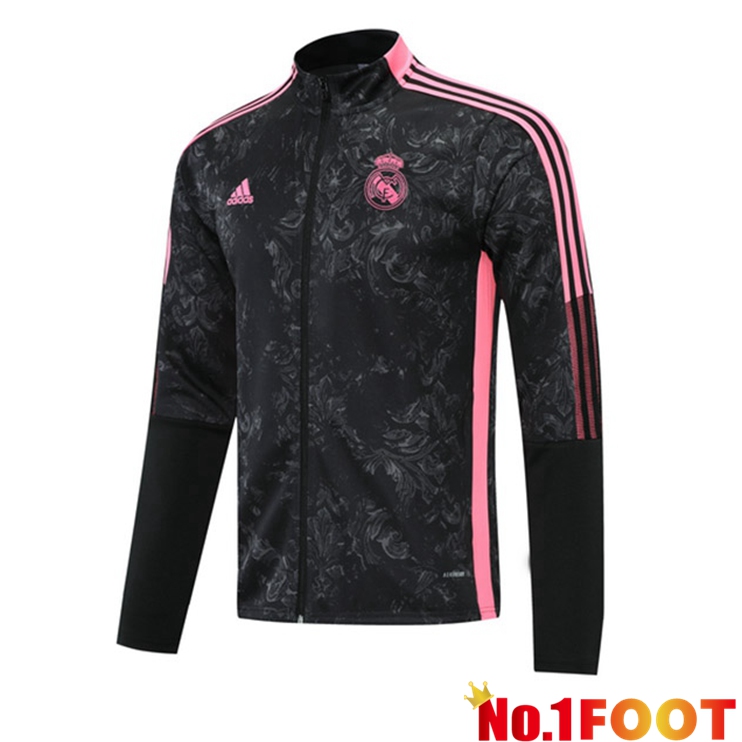 Real Madrid Training Jacket Black 2021/2022