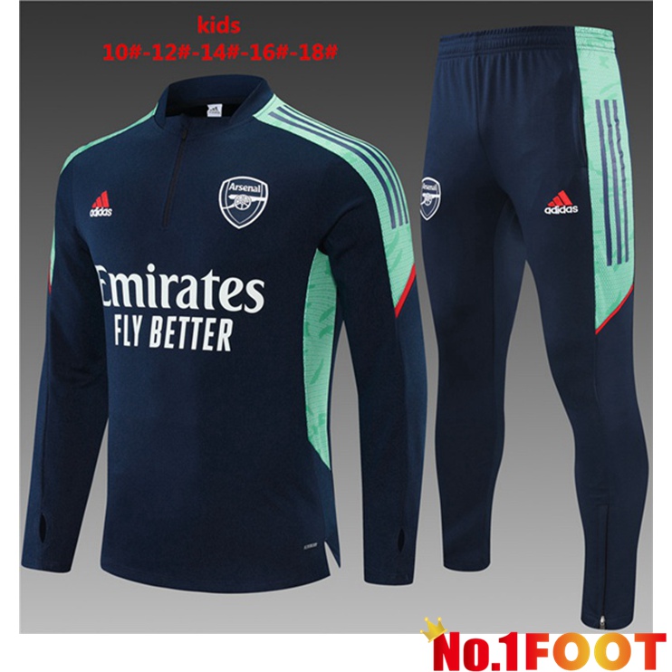 Arsenal Kids Training Tracksuit Blue Royal 2021/2022