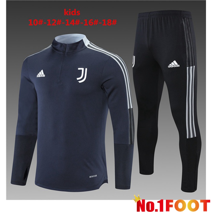 Juventus Kids Training Tracksuit Grey 2021/2022