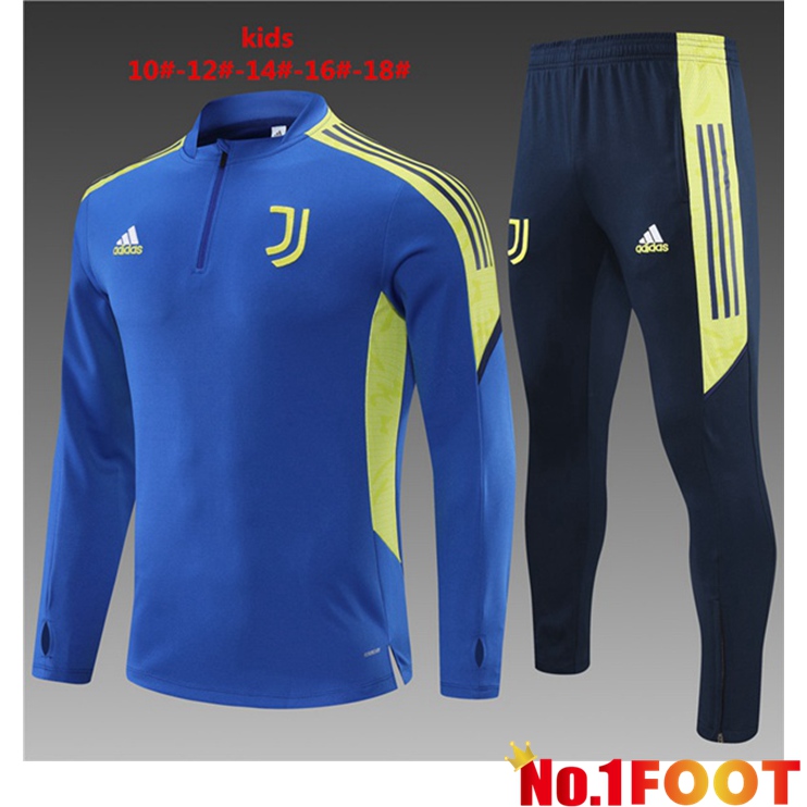 Juventus Kids Training Tracksuit Blue 2021/2022