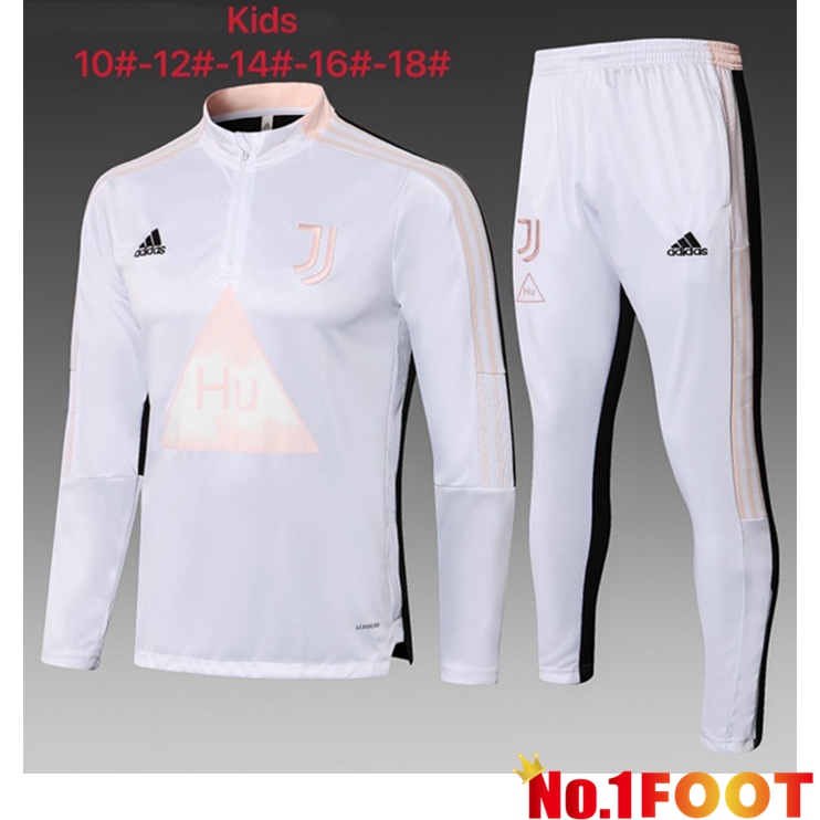 Juventus Kids Training Tracksuit White 2021/2022