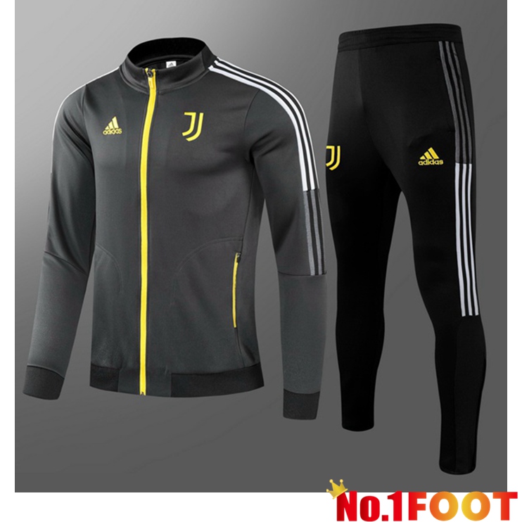 Juventus Kids Training Tracksuit Grey 2021/2022