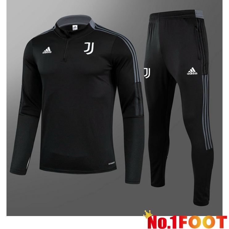 Juventus Kids Training Tracksuit Black 2021/2022