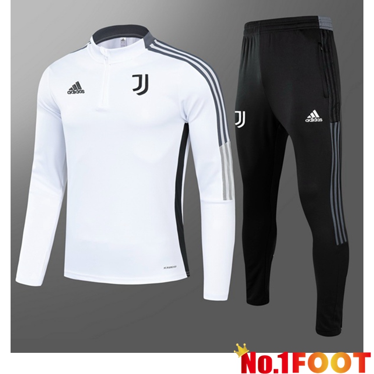 Juventus Kids Training Tracksuit White 2021/2022