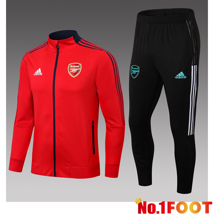 Arsenal Kids Training Tracksuit Red 2021/2022