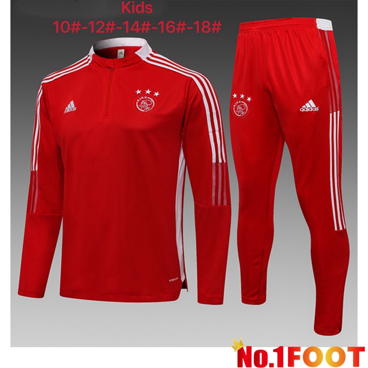 AFC Ajax Kids Training Tracksuit Red 2021/2022