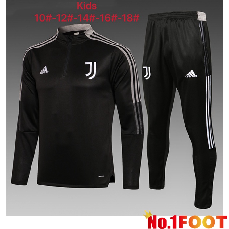 Juventus Kids Training Tracksuit Black 2021/2022