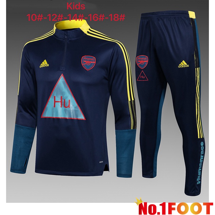 Arsenal Kids Training Tracksuit Blue Royal 2021/2022