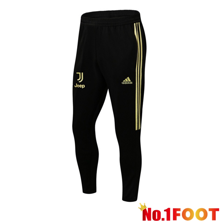 Juventus Training Pants Black Yellow 2021/2022