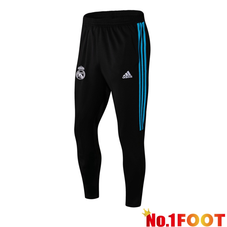 Real Madrid Training Pants Black Blue 2021/2022