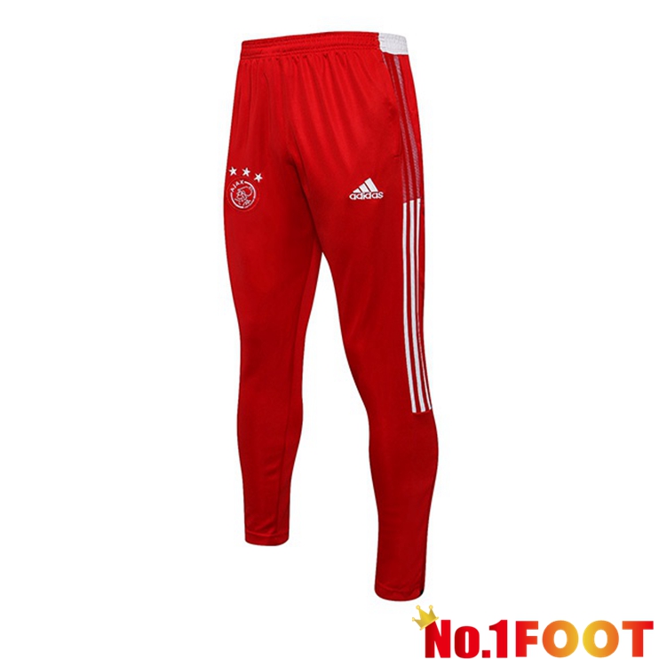 AFC Ajax Pants Black Red 2021/2022