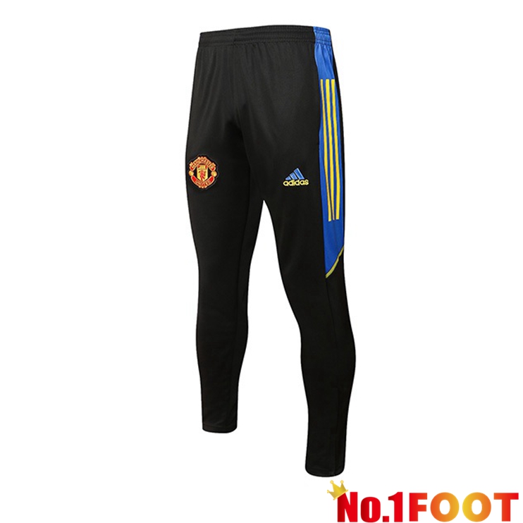 Manchester United Training Pants Black Blue 2021/2022