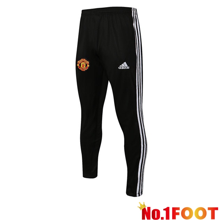 Manchester United Training Pants Black Red 2021/2022