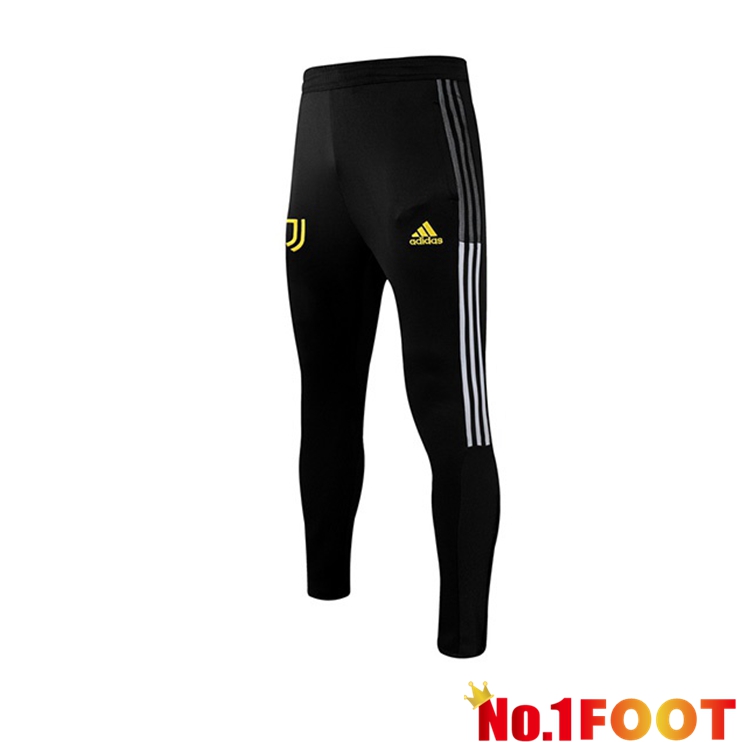 Juventus Training Pants Black Yellow 2021/2022