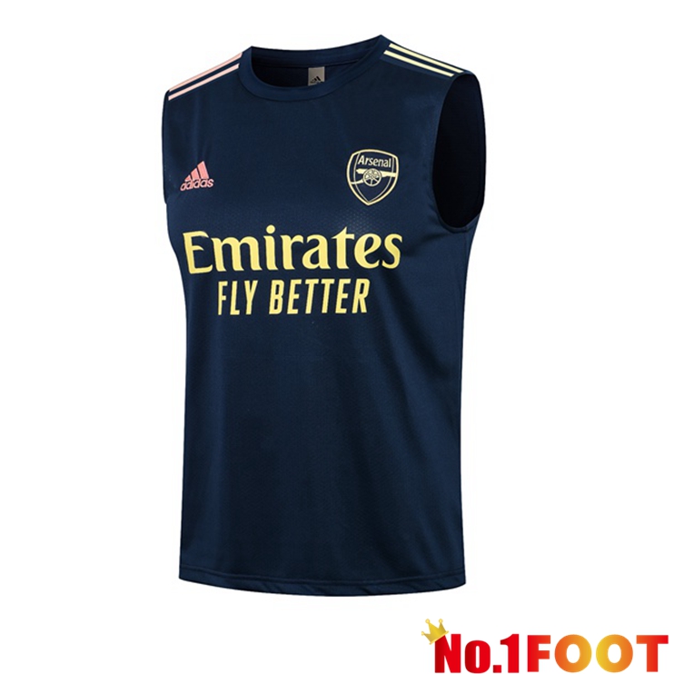 Arsenal Football Vest Blue Royal 2021/2022