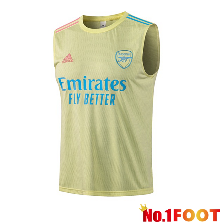 Arsenal Football Vest Yellow 2021/2022