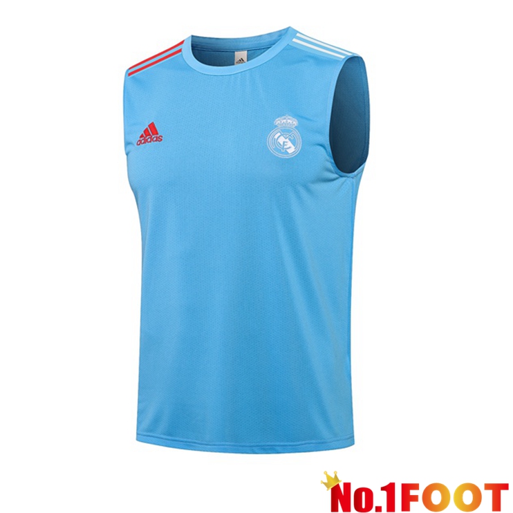 Real Madrid Football Vest Blue 2021/2022