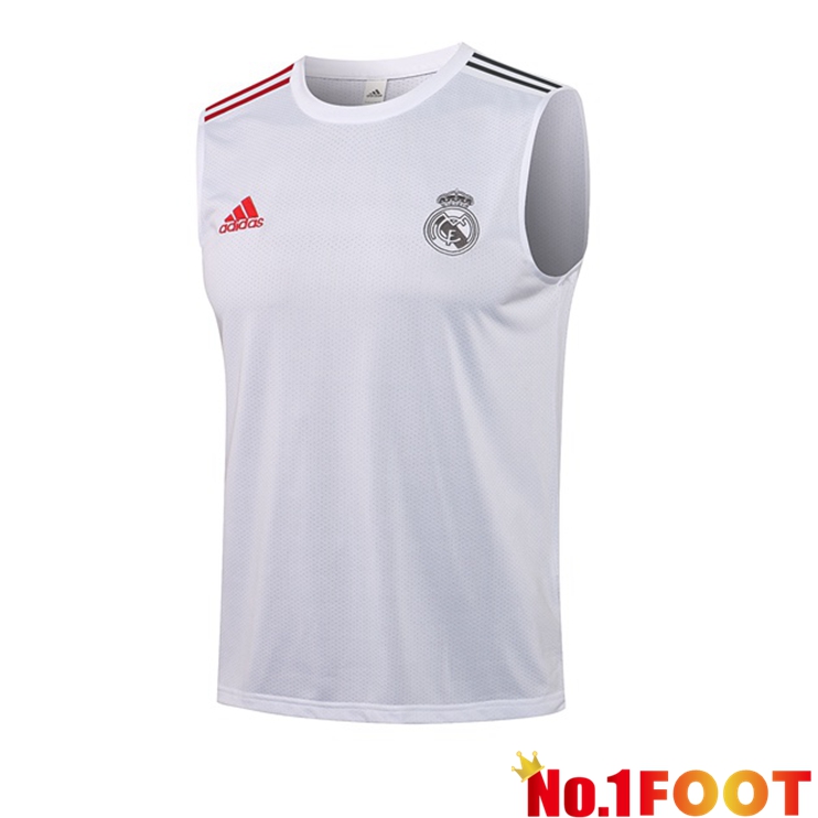 Real Madrid Football Vest White 2021/2022