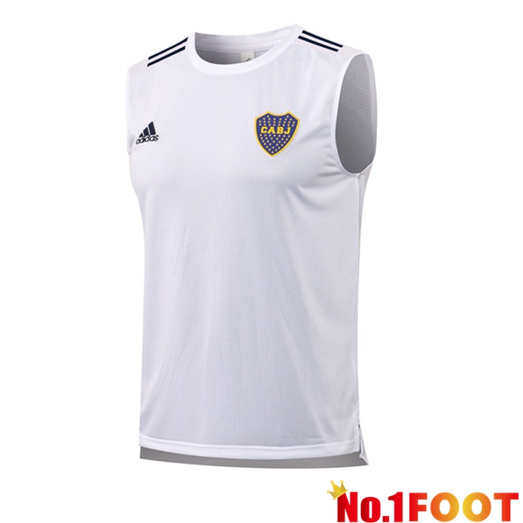 Boca Juniors Football Vest White 2021/2022