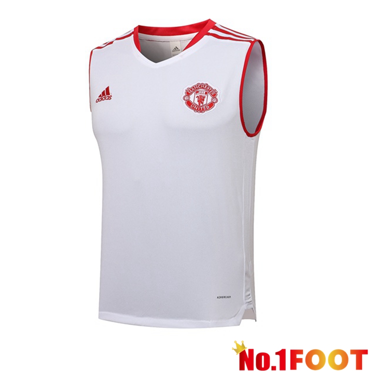 Manchester United Football Vest White 2021/2022