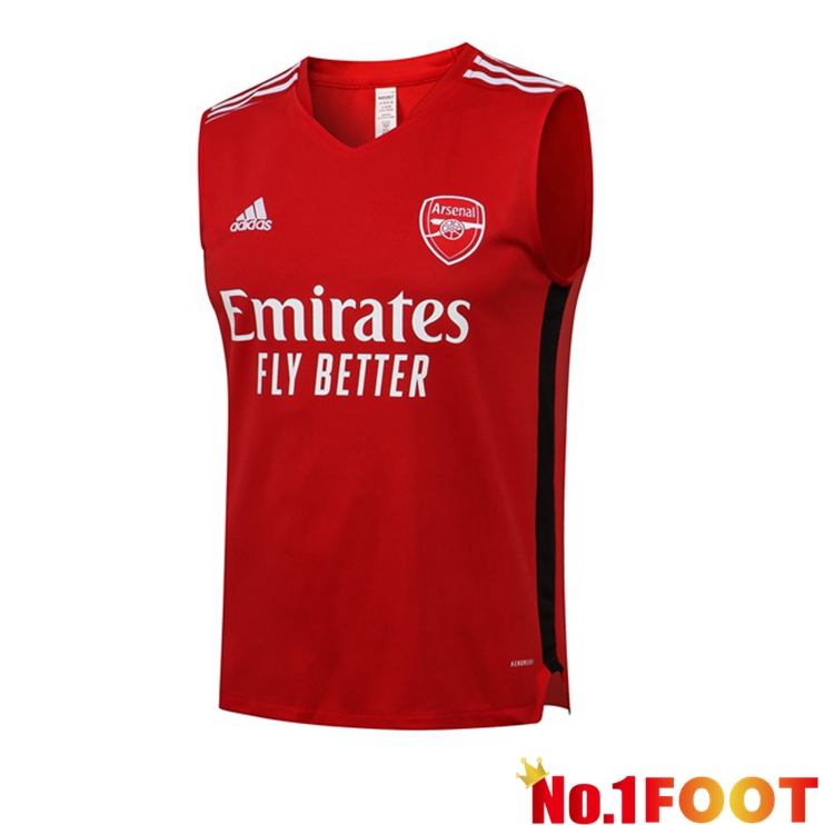 Arsenal Football Vest Red 2021/2022