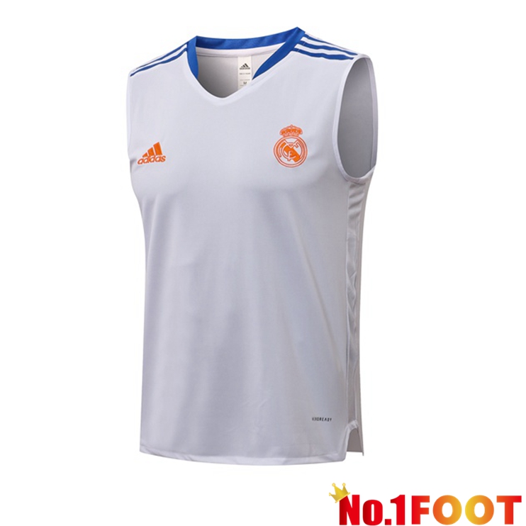 Real Madrid Football Vest White 2021/2022