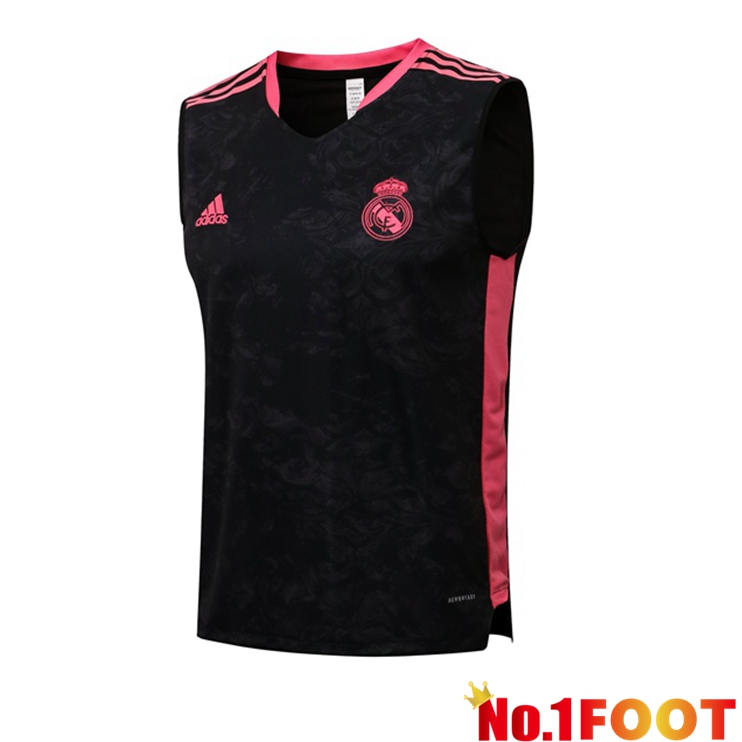 Real Madrid Football Vest Black 2021/2022