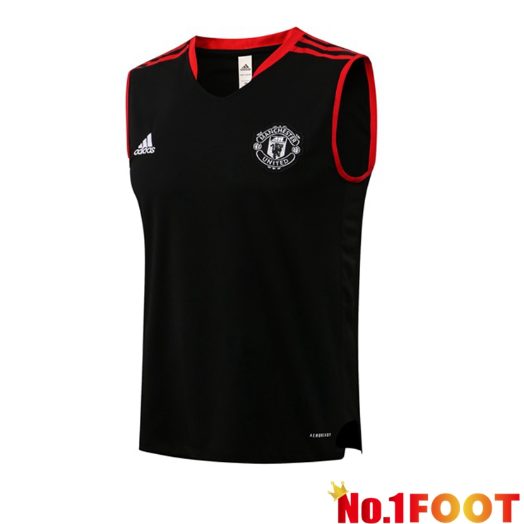 Manchester United Football Vest Black 2021/2022