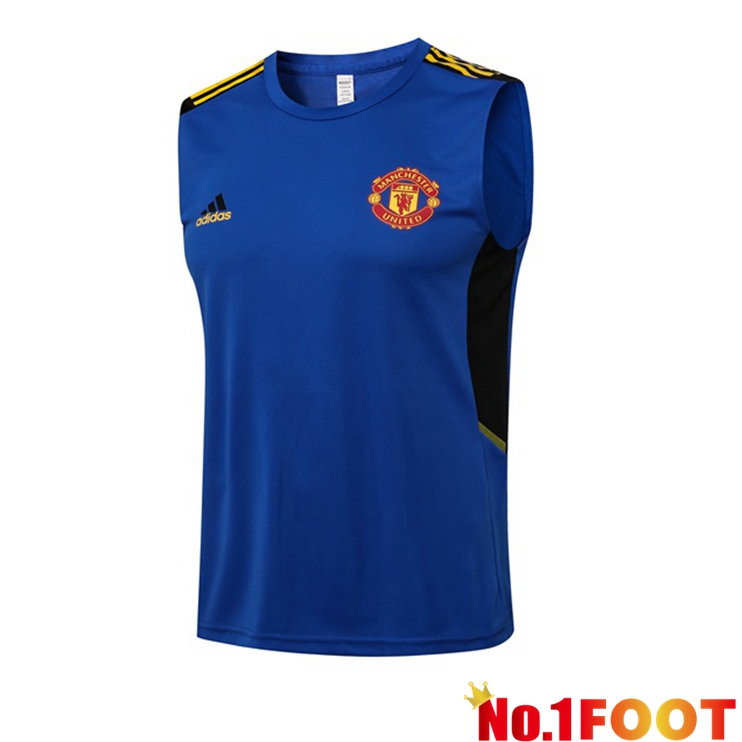 Manchester United Football Vest Blue 2021/2022