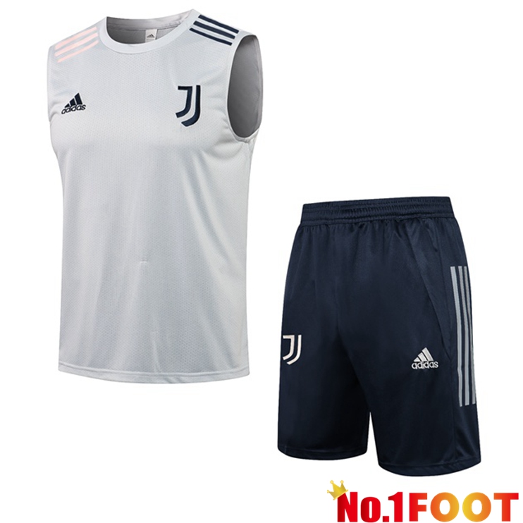 Juventus Football Vest + Shorts Grey 2021/2022