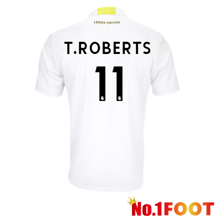 Leeds United (T.ROBERTS 11) Home Jersey White 2021/22