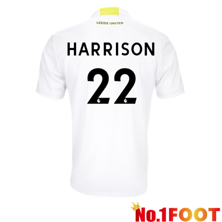 Leeds United (HARRISON 22) Home Jersey White 2021/22