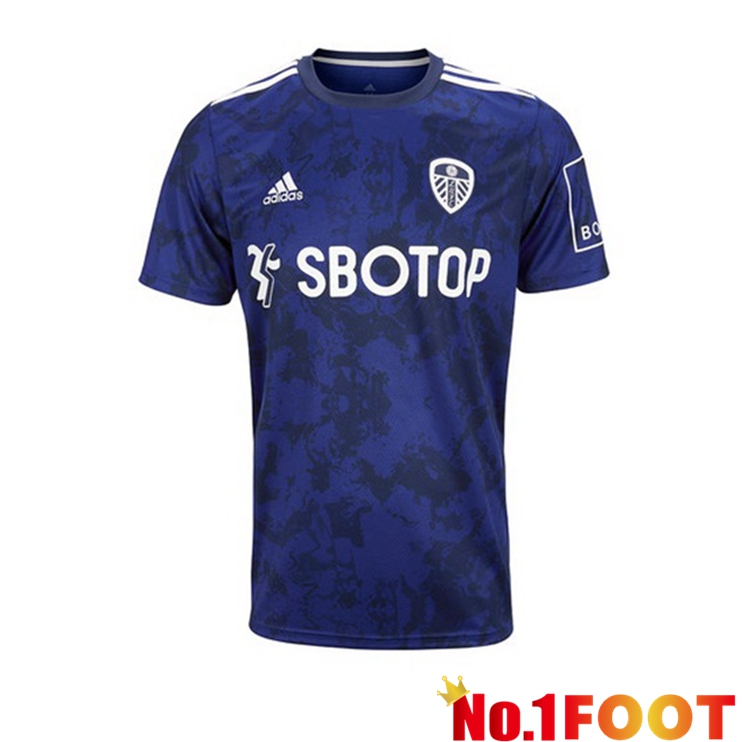 Leeds United Away Jersey Blue 2021/22