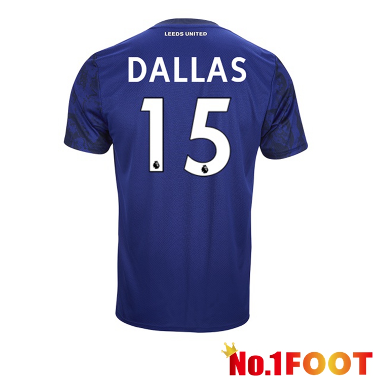 Leeds United (DALLAS 15) Away Jersey Blue 2021/22